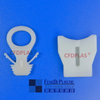 Cordlock de alta resistencia CFD-BLOK-0503 para bloqueo de boquilla FIBC