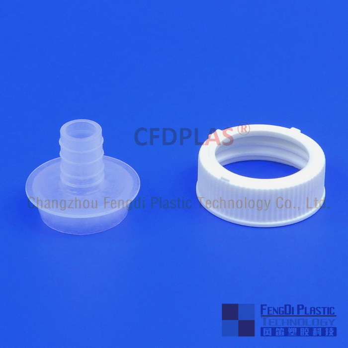 Adaptador del conector con 3/8 "Niple para el kit de dispensador de tubo de cubitainer