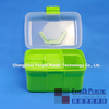 Caja de almacenamiento para el hogar con forma de rectángulo de plástico