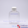 Botella de reactivo PETG de 150 ml con cierre de acanalado PP